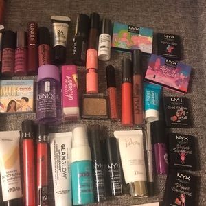 Lot of makeup